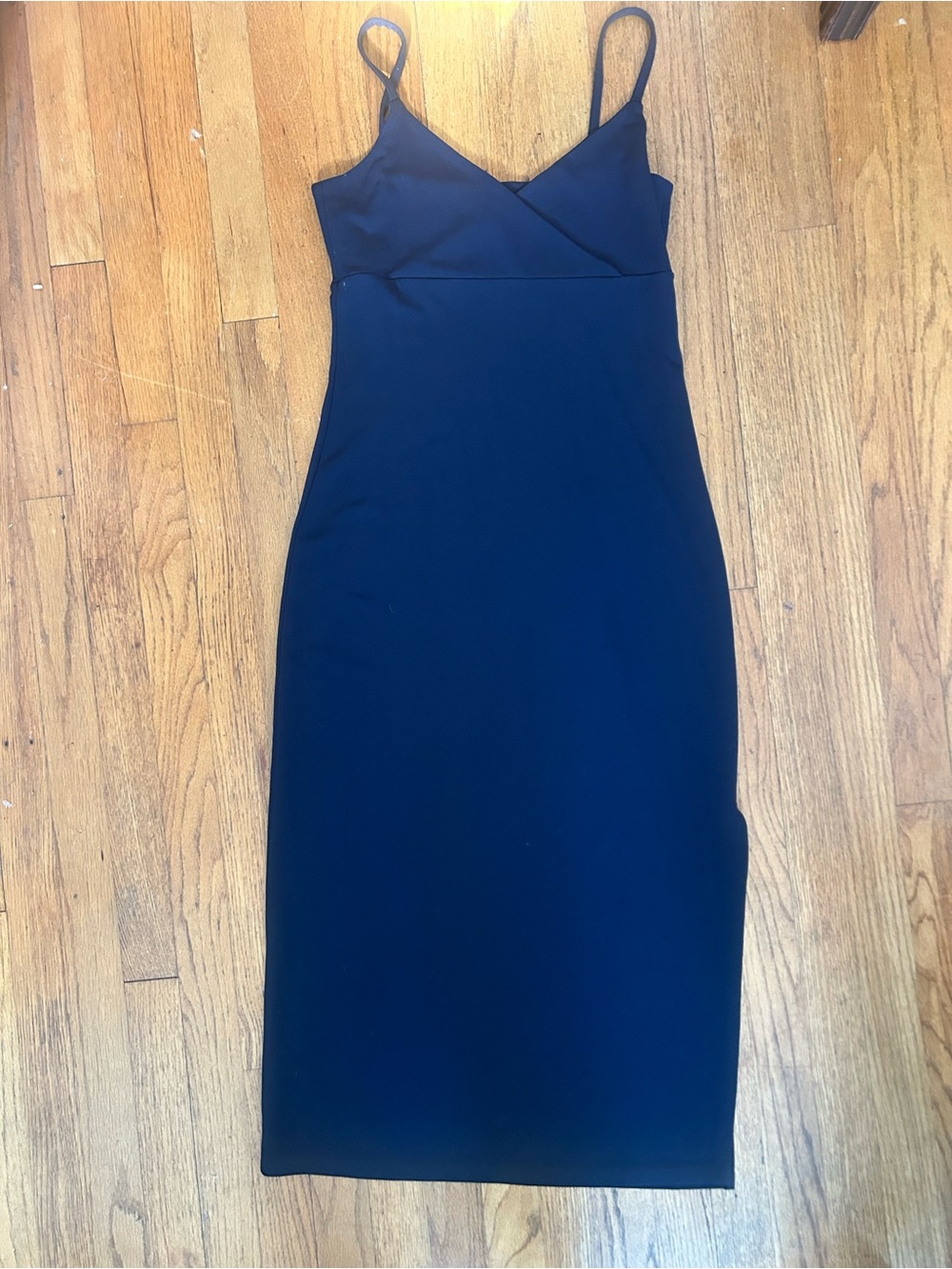 Vintage GAP Navy Spaghetti-Strap Midi Dress